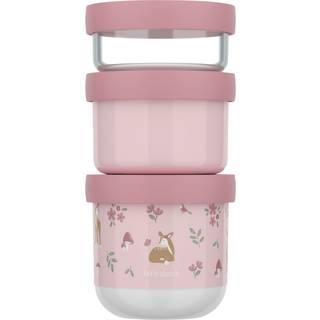 Mio Snackboks-tårn 3 dele fra Mepal - Fairy garden farve - PP/PETG/TPE