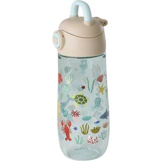 Rice drikkedunk i tritan 550 ml - Blue ocean print