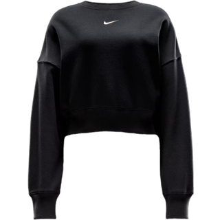 Oversized Nike Sportswear Phoenix Fleece-sweatshirt med rund hals til kvinder - sort - M (EU 40-42)