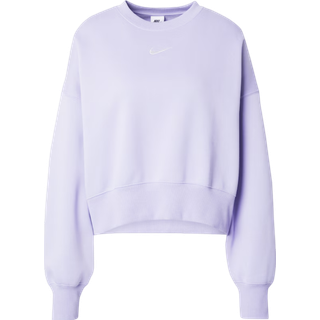 Oversized Nike Sportswear Phoenix Fleece-sweatshirt med rund hals til kvinder - lilla - M (EU 40-42)