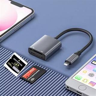 NÖRDIC Lightning-kortlæser 2-slot MS, xD UHS-I