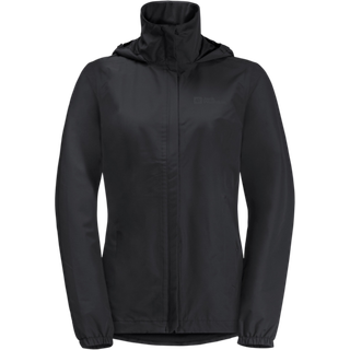 Jakke til dame - Jack Wolfskin Stormy Point 2L JKT W - Sort - XS