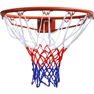 basketballkurvesæt med ring og net 45 cm orange