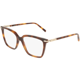 Ferragamo Kvinde SF3038 240 Optiske stel Acetat Havana Firkantet Normal