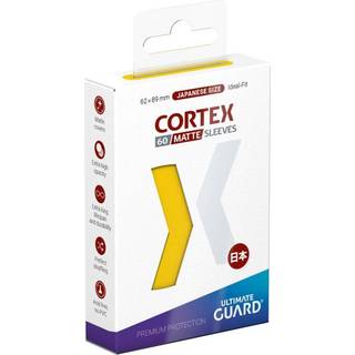 Ultimate Guard Cortex Sleeves Japanese Size Matte Yellow (60)