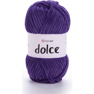 Yarnart Dolce Yarn af Yarnart Soft Chenille Velvet Super volumin?s garnt?ppe Amigurumi h?klet garn 100 gram (3,53 oz) 131 yards (792)