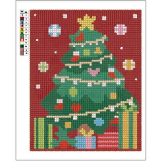 Det Gamle Apotek diamant malesæt med juletræ