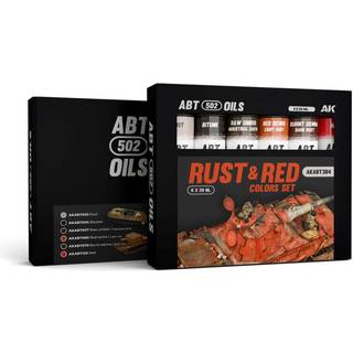 RUST & RED COLORS SET - ABT 502 OILS