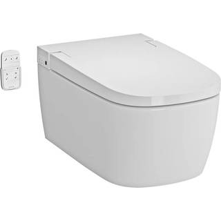 VitrA V-Care Basic douchetoilet i hvid uden skyllekant
