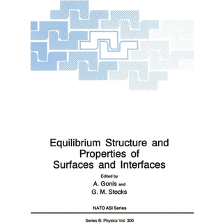 Equilibrium Structure and Properties of Surfaces and Interfaces