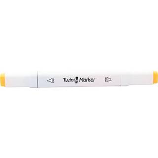 Danpen twinmarker lemon gul farve 35