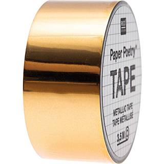 Paper Poetry Mirror Metallic Tape gold 19mm 3,5m - Gold