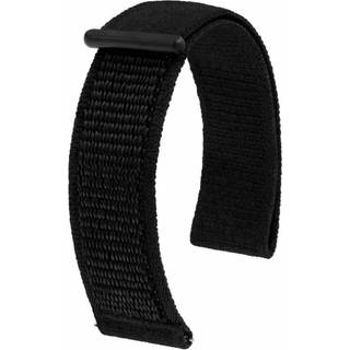 Hirsch 41409050-5-20 Uhrband Vocem Nylon 20 mm Schwarz