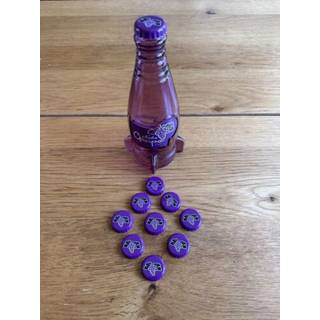 Fallout Bottle Series Replica Glass Bottle & Cap Nuka Cola Grape