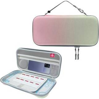 Nintendo Switch 2 JYS JYS-NS2283 EVA-bæretaske med to rum - lyserød / grøn