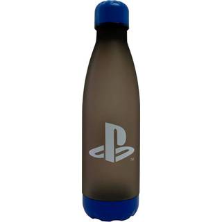 Playstation drikkedunk 0,65L - grå med skruelåg