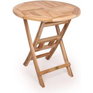 Køln Teak cafebord Ø 70 cm