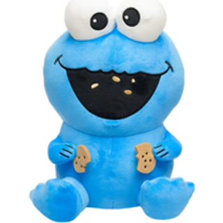 Super7 Sesame Street Super Duper Plys Wave 01 - Cookie Monster Plys udstoppet legetj