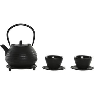 Tekande Home ESPRIT Sort Rustfrit stål Jern 800 ml