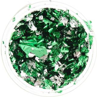 Blattmetall für Resin - Silber/Grün