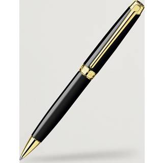 Caran d' Ache Léman Ballpoint Pen Ebony Black/Gold Plated