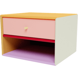 Montana Kimpop Dash Sengebord - Sengebord Mdf Multi - CC7164