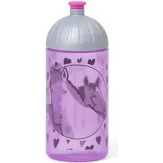 Trinkflasche Isybe 0,5 Liter Pferde Lila