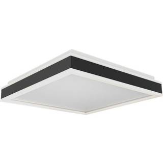 38W LED Designer Lampe - 4000K, Sort, Firkantet - Kulør : Neutral