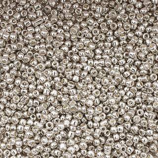 Rocailles Perlen 2mm 14g - Silber