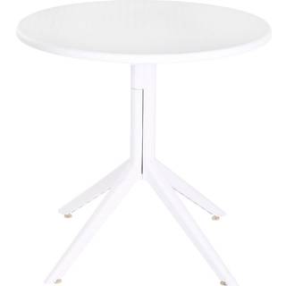 Spisebord Home ESPRIT Hvid Metal polypropylen 80 x 80 x 75 cm