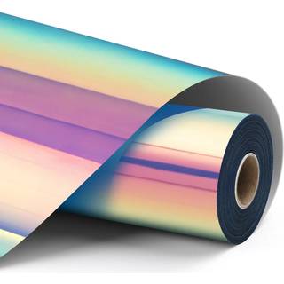 LOKLIK - Permanent Adhesive Vinyl - 30.5cm x 90cm - Holographic Pink