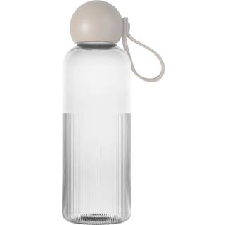 Sagaform Ture Vandflaske 60 Cl Varm Grå - Vandflasker & Glasflasker Pet (Polyethylenterephthalat) Varmgrå - 5018612