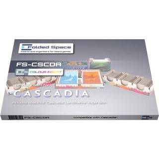 Folded Space - Cascadia + Landmarks (Color Inlay)