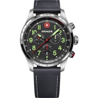Wenger 01.0543.110 Herrenuhr Terragraph Chrono 43mm 10ATM
