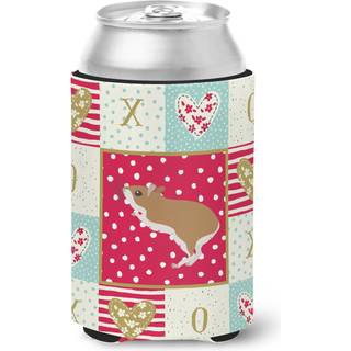 """" Caroline's Treasures CK5446CC White Lenged Hamster Love Can eller flaske Hugger Kold-bjælke-Koozies Multicolor """"
