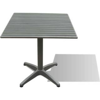 DACORE Tisvilde cafebord 60 x 60 cm sort/antracitgrå