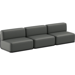 TRIMM Copenhagen Raw 3-Seater Sofa Grey