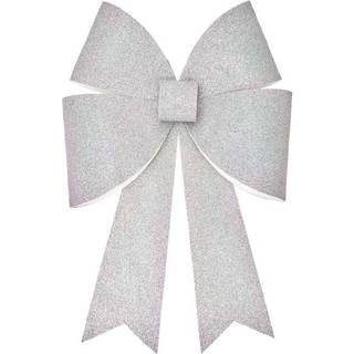 Paper Poetry Bastelset XL-Schleife Glitter - Silber Irisierend