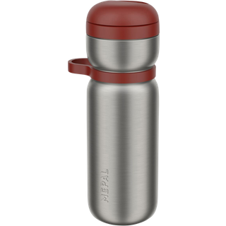 Active Twist Sportstermoflaske fra Mepal - Mountain Red farve - Rustfrit stål/PP/Silikone