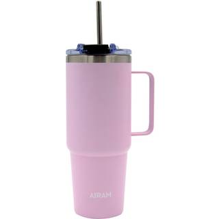 AIRAM Jumbo Stålkrus 850ml Lyserød 9131420