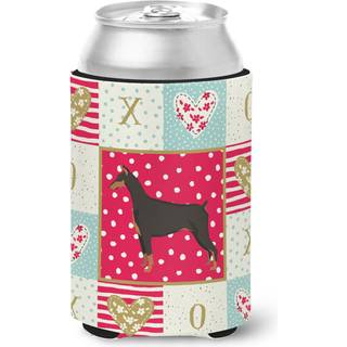 """" Caroline's Treasures CK5925CC Doberman Pinscher Love Can eller flaske Hugger Kold-bjælke-Koozies Multicolor """"