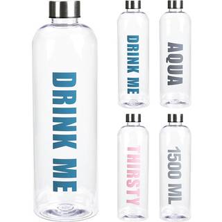 Drikkedunk 1,5 liter med 4 assorterede tekster
