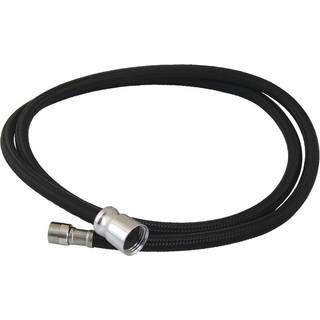 Kingston Brass LSSPRHOSE591C 59-tommer sort nylonslange til udtræk køkkenhane poleret krom