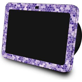Hudkompatibel med Amazon Echo Show 8 (3. Gen 2023) - Farvet glas - Premium 3m vinylbeskyttende indpakningskumafdækning - Let at anvende | Udforme