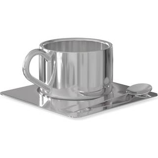 Nichba Steel Cup Trio Kaffekop - Kaffekopper Rustfrit stål - 900201