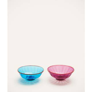 La DoubleJ Tableware - Nut bowl, set of two in multicolor 100% GLASS