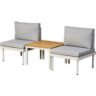Pesaro loungesæt - Sandy grey