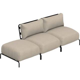 TRIMM Copenhagen Brick 2-Seater W. Chaise Longue Beige