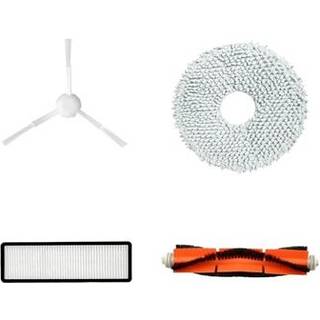 4-pak sæt til Dreame Bot L10s Ultra/S10 Pro støvsuger - hovedbørste, sidebørste, HEPA-filter, moppeklud