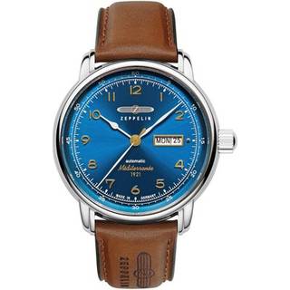 Zeppelin 9664-3 Herrenuhr Automatik 100 Jahre Méditerranée Braun/Blau